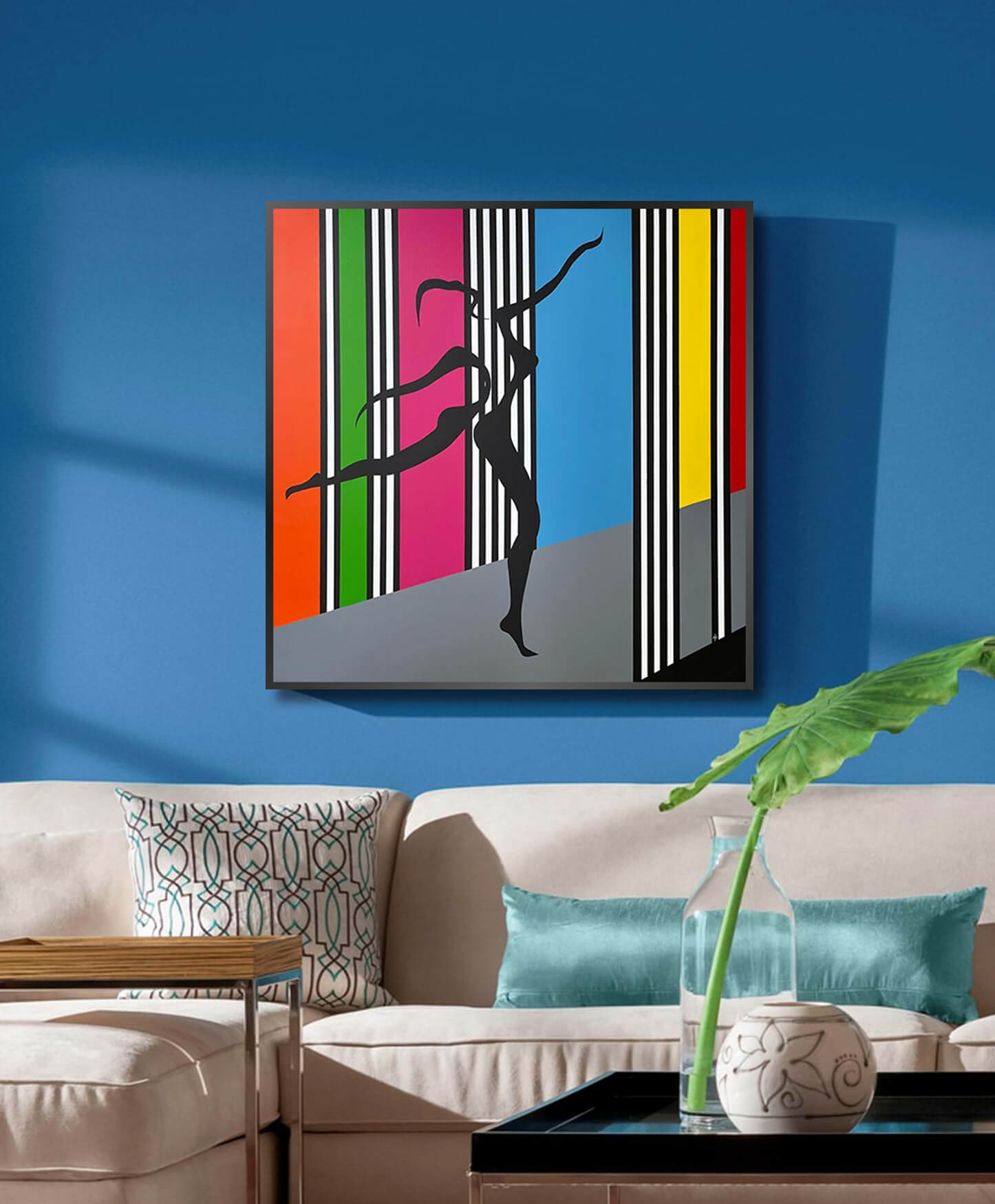 Danseuse - signé par l'artiste Ghita BNN.